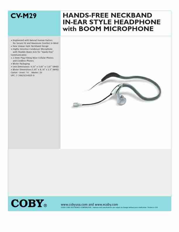 COBY electronic Headphones CV M29-page_pdf